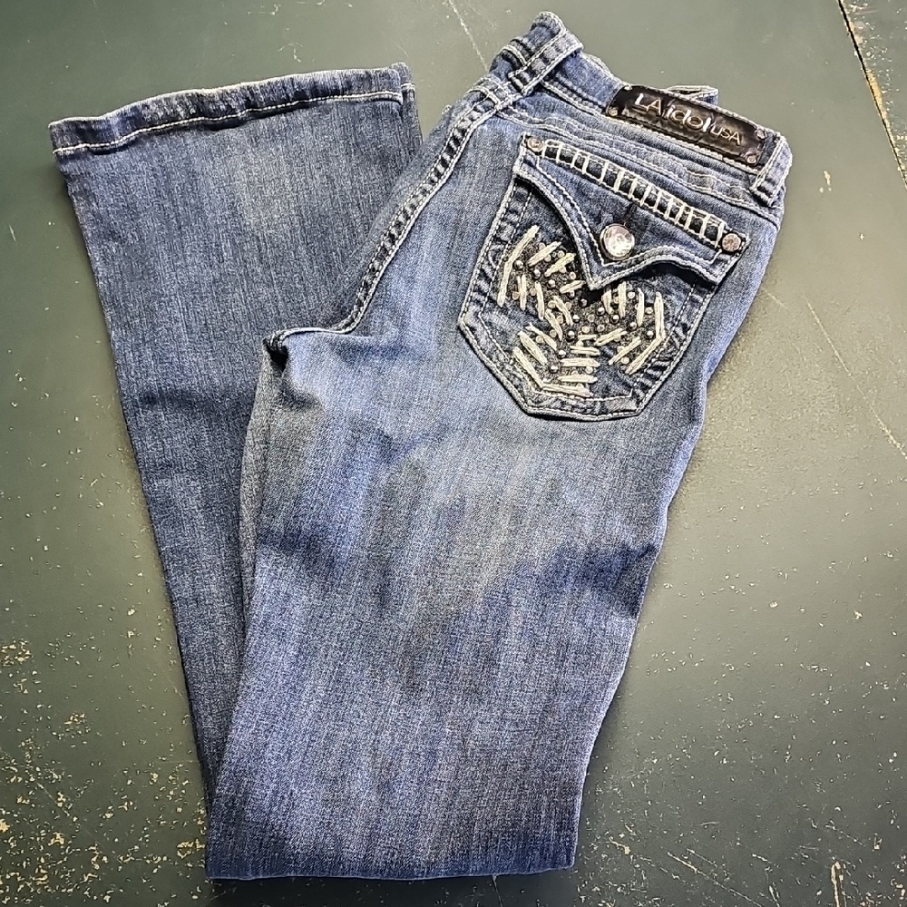 L.A. idol Women's Blue Jeans